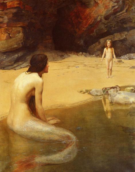 John Collier The Land Baby oil painting image